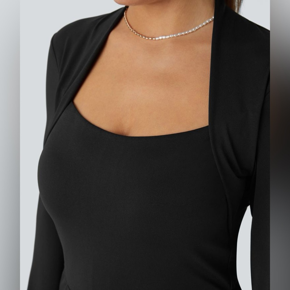 NWT Halara Long Sleeve Wide Leg Jumpsuit S - Picture 3 of 10